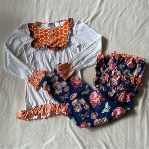 Ann Loren Fall Butterfly Matching Set